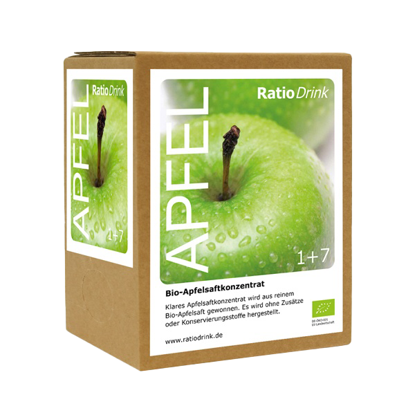 Bio Apfelsaftkonzentrat 3L klar