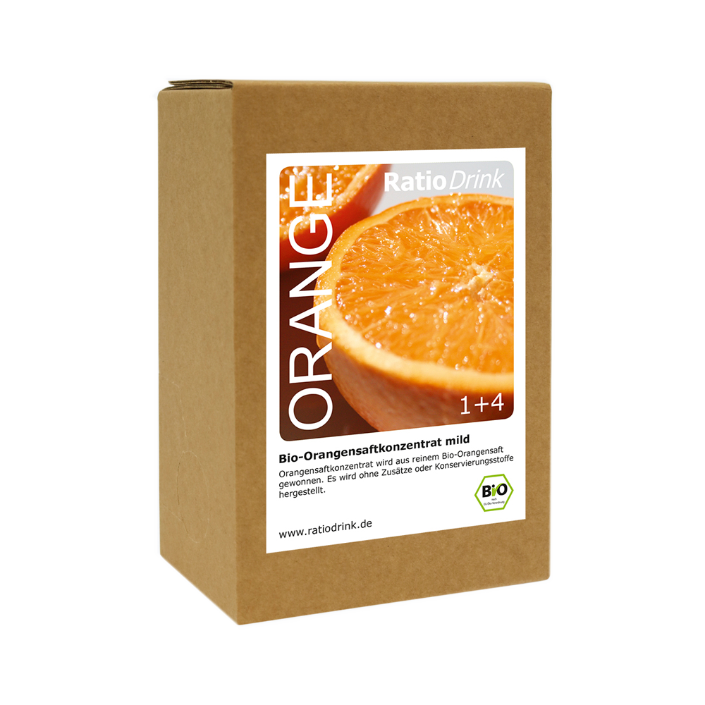 Bio Orangensaftkonzentrat mild 1,5L