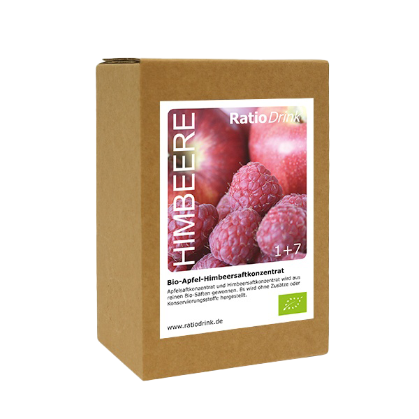 Bio Apfel-Himbeersaftkonzentrat 1,5L