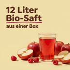 Bio Apfel-Himbeersaftkonzentrat 1,5L