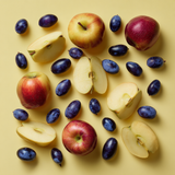 Äpfel, Haskapbeeren