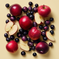 Bio-Äpfel , Bio Aronia