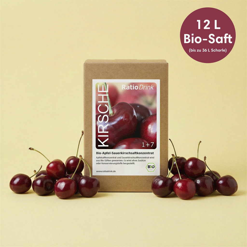 Bio Apfel-Sauerkirschsaftkonzentrat 1,5L