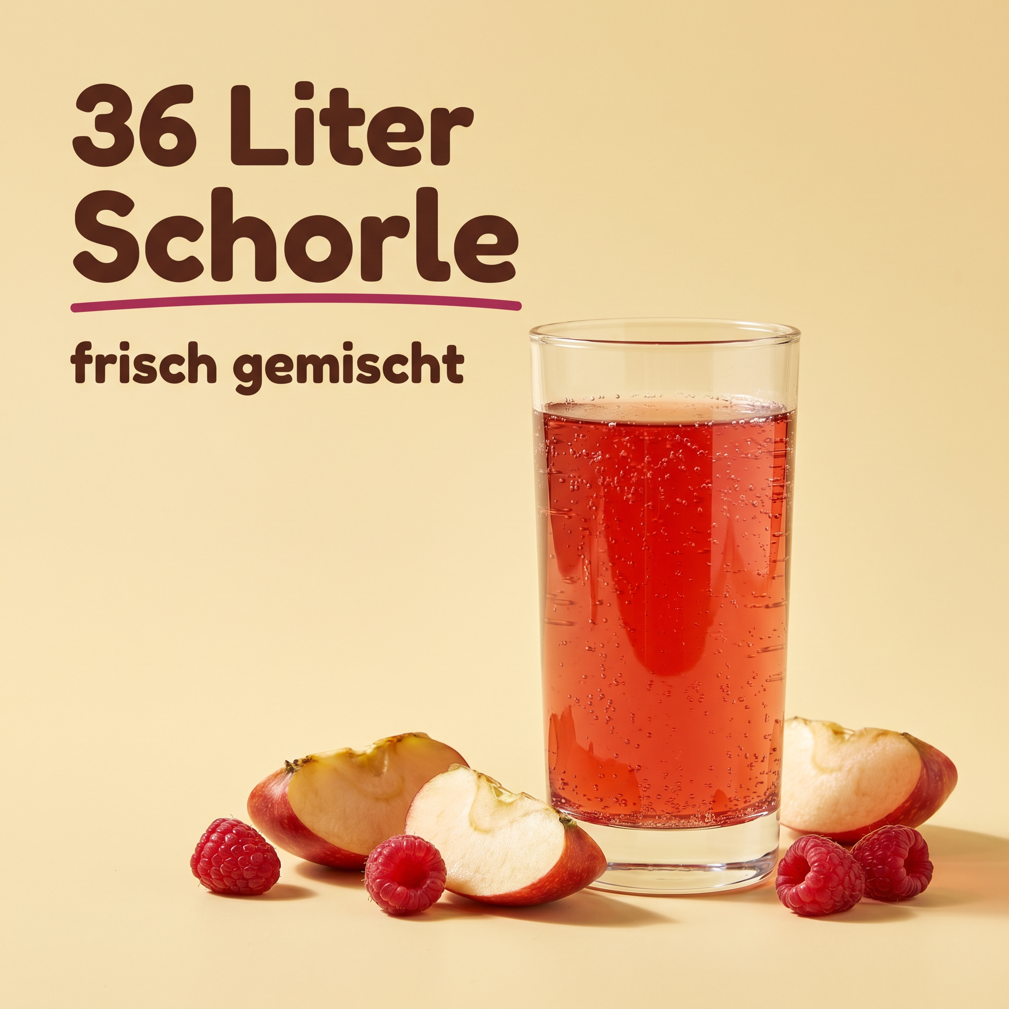 Bio Apfel-Himbeersaftkonzentrat 1,5L