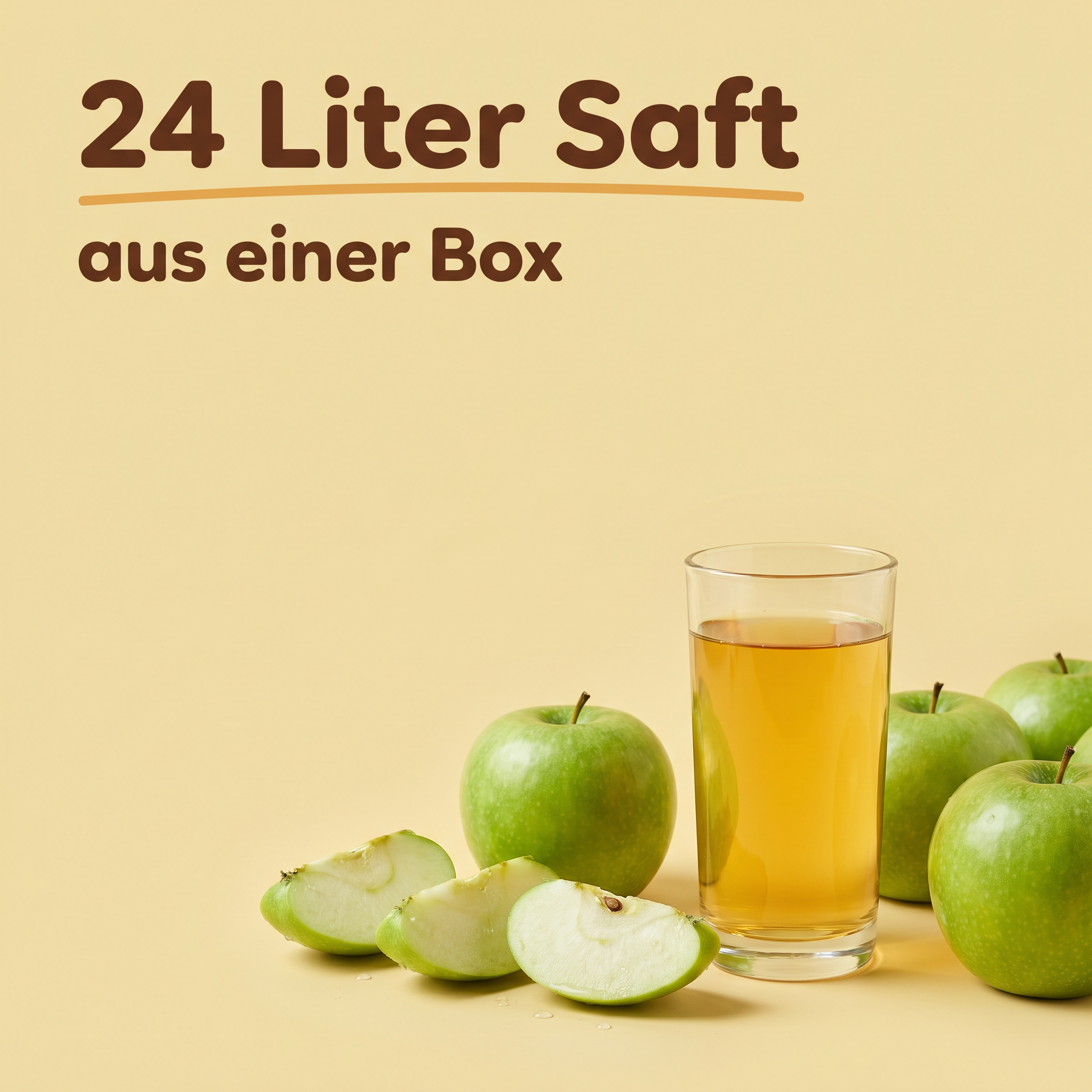 Bio Apfelsaftkonzentrat 3L klar