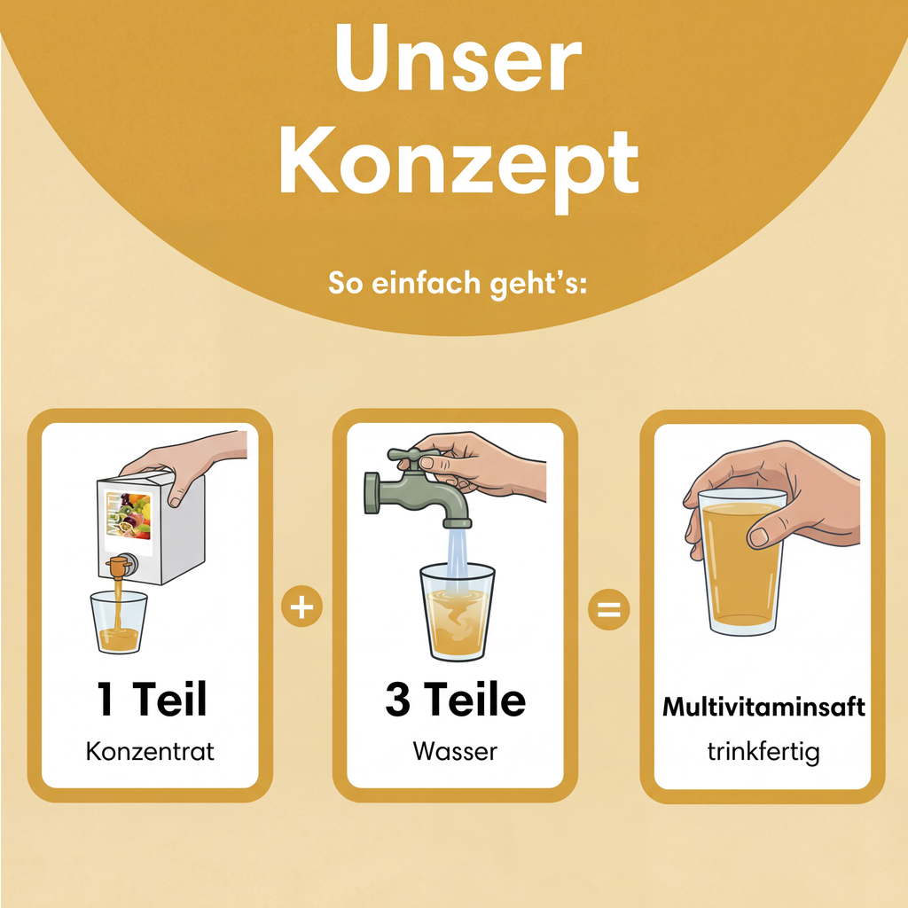 Multivitaminsaftkonzentrat 3L klar