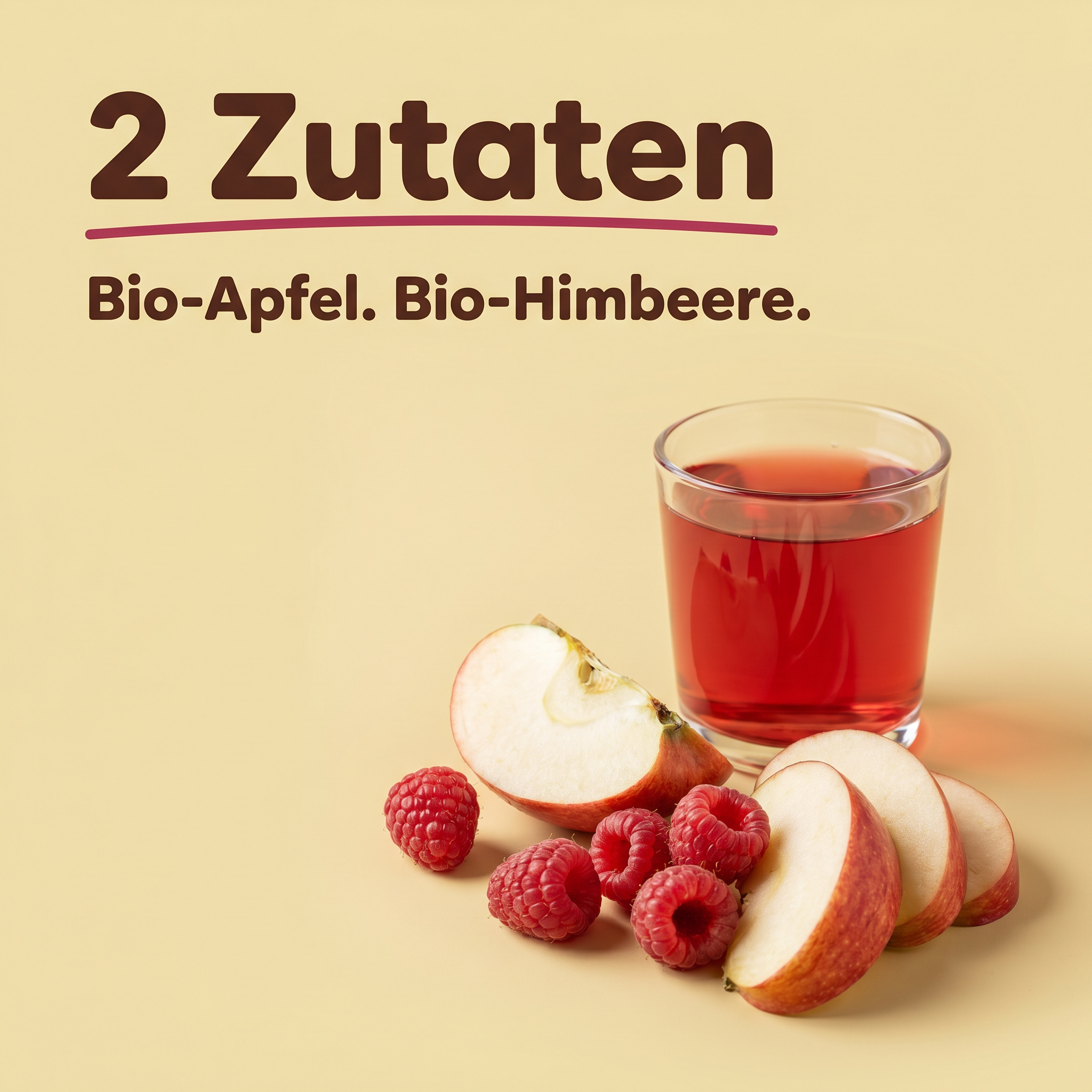 Bio Apfel-Himbeersaftkonzentrat 1,5L
