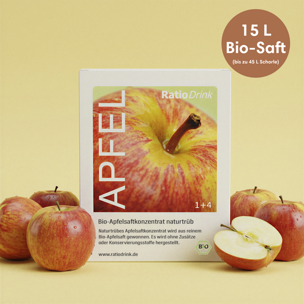 Bio Apfelsaftkonzentrat 3L trüb
